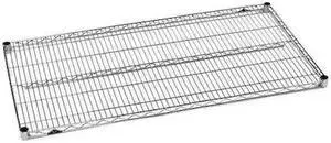 METRO 2448NS Wire Shelf, 24"D x 48"W, Silver