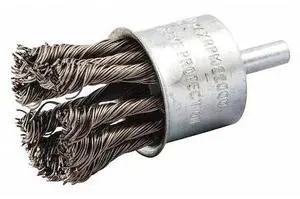 ZORO SELECT 66252839027 End Brush,Twisted,1-1/8" dia.,22000 rpm