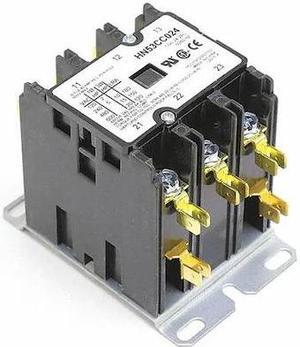 CARRIER HN53CC024 Contactor,30A,24V,3 Pole