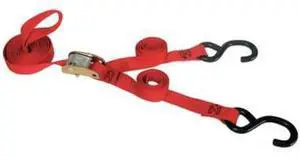 ANCRA 41048-10-GRA Tie-Down Strap,Cam Buckle,5-1/2ft x 1In
