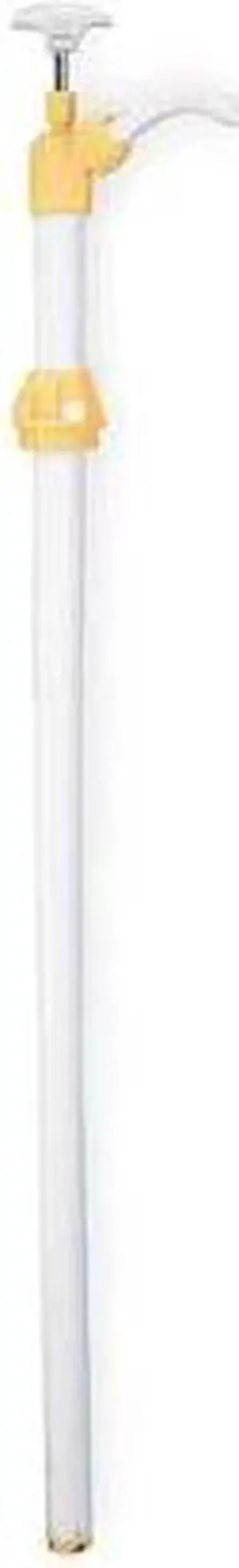 DAYTON 2RUJ9 Hand Drum Pump, Piston, Polypropylene