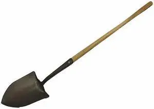 COUNCIL TOOL FFSHOSS38 FSS Fire Shovel,Straight Handle,42 In. L
