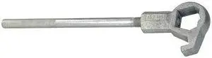 ZORO SELECT 6AKC0 1-1/2" to 3" Adjustable Hydrant Wrench