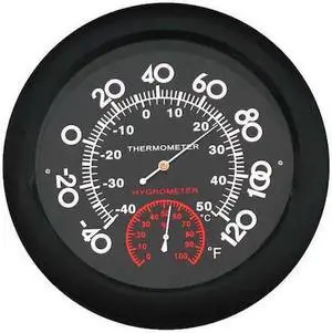 ZORO SELECT 49T437 Analog Thermometer,-40 to 120 Degree F