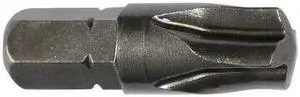 APEX TOOL GROUP 440-MT-1-5PK Torsion Bit,SAE,1/4",Hex,No 1,1",PK5