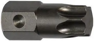 APEX TOOL GROUP SZ-TX-70-A-1PK Torsion Bit, SAE, 5/8", Hex, T70, 1-9/16"