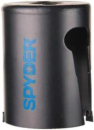 SPYDER 600007CF Hole Saw,Tungsten Carbide Tipped,1In