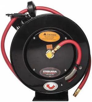STEELMAN 98457-IND Steelman 3/8" x 35 ft. Air Hose Reel, Max 300 psi, w/Hose