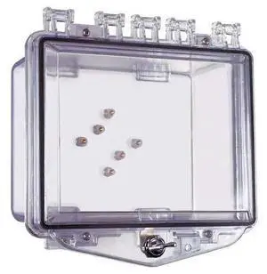 SAFETY TECHNOLOGY INTERNATIONAL STI-7511A Enclosure, Polycarbonate, Surface SAFETY TECHNOLOGY INTERNATIONAL STI-7511A Enclosure, Polycarbonate, Surface