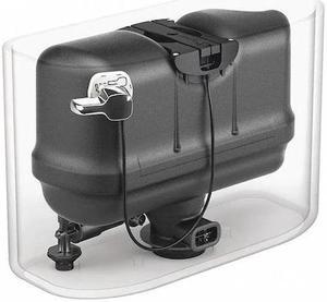 FLUSHMATE M-101526-F3BK Pressure Assist Flushing System, Plastic