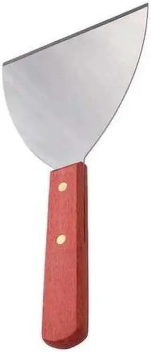 CRESTWARE WHG55 Scraper,Brown,5 in. L,Wood