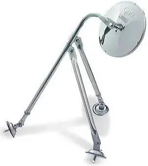 GROTE 28443 Fender Mount Mirror, Stainless Steel