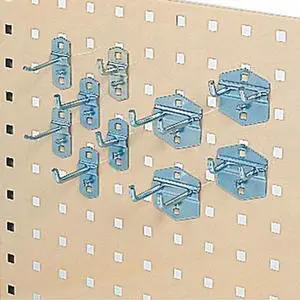 KENNEDY 99851 Pegboard Hook Assortment Kit,Zinc Plated