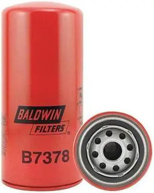BALDWIN FILTERS B7378 Oil Fltr, Spin-On, 8-1/8"x3-11/16"x8-1/8"