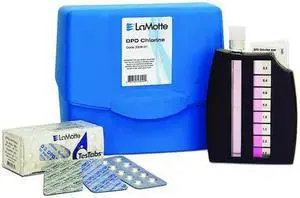 LAMOTTE 3308-01 Water Testing Kit,Chlorine,0.2 to 3 PPM