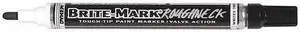 DYKEM 84202 Paint Marker, Medium Tip, Black Color Family, Paint
