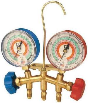 JB INDUSTRIES M2-25515 Manifold Gauge, 2-Valve