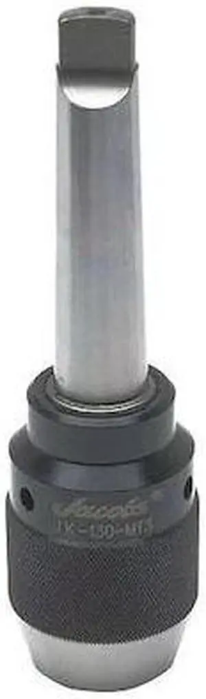 JACOBS 31409 Keyless High Torque Drill Chuck 0.512" Cap., 3MT Mount Size, Steel