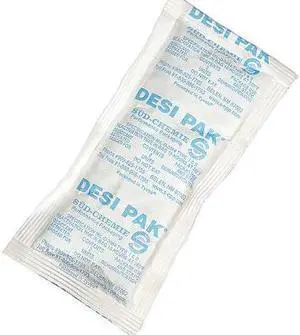 ARMOR SHIELD D2UCT Desiccant,6in. L,3in. W,Tyvek,PK150