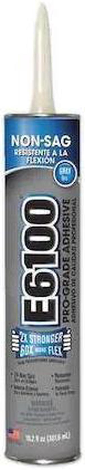 ECLECTIC PRODUCTS 252041 Adhesive, E6100 Series, White, 10.2 oz, Cartridge