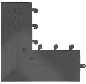 WEARWELL 560.78X6X15X15BK-CS4 Ramp Outside Corner, PVC, 15 in W x 15 in L, 7/8 WEARWELL 560.78X6X15X15BK-CS4 Ramp Outside Corner, PVC, 15 in W x 15 in L, 7/8