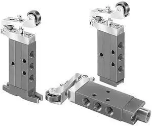 PARKER 410211000 Manual Air Control Valve,4-Way,1/8In NPT