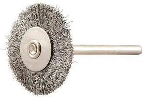 ZORO SELECT 66254443060 Wire Wheel Brush,0.005" dia. Wire