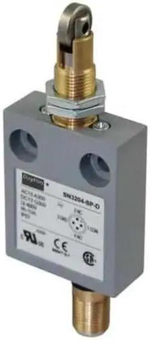 Mini Limit Switch, SPDT, Vert, Cross Roller