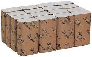 GEORGIA-PACIFIC 20904 Envision White Paper Towels, Single Fold,  16 Pack, 250
