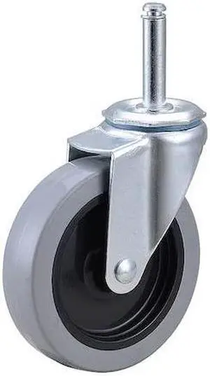 ZORO SELECT 20TM18 Swivel Stem Castr,Polyurthan,4 in,150 lb