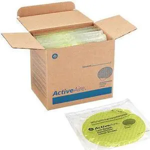 GEORGIA-PACIFIC 48265 Urinal Screen, 2.8" W, Citrus, PK12, Width: 8.8