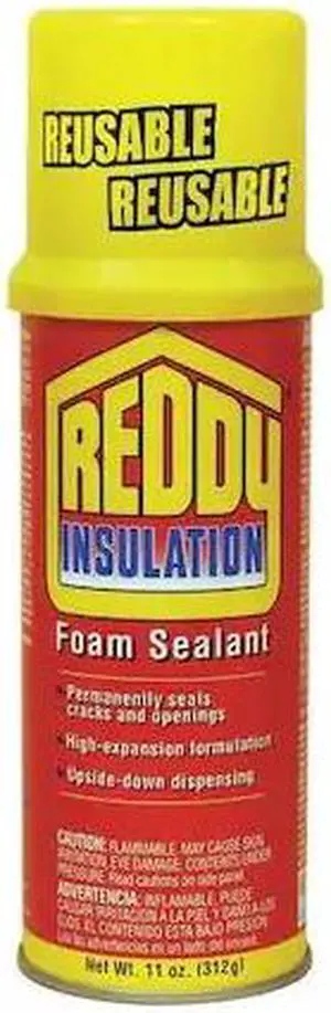 TOUCH 'N SEAL 7565000021 Spray Foam Sealant, Straw Application Method 11 oz,