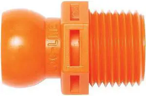 LOC-LINE 51805 Connector,1/2 In,Pk4
