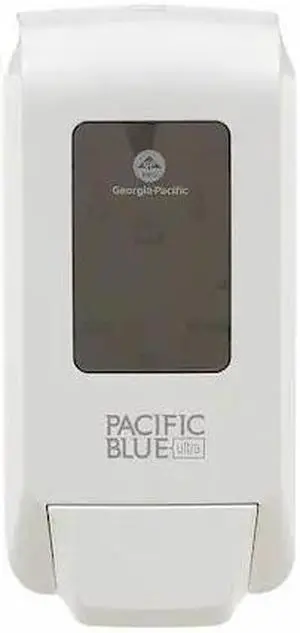 GEORGIA-PACIFIC 53058 Soap/Sanitizer Dispenser,White,Plastic