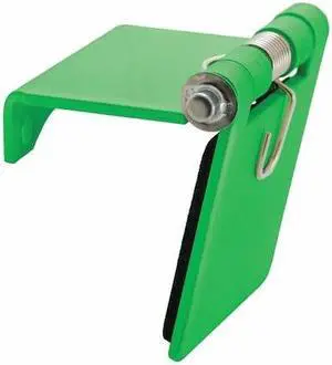 HUBBELL WIRING DEVICE-KELLEMS HBLSCCGN Single Pole Connector,Snap Cover,Green