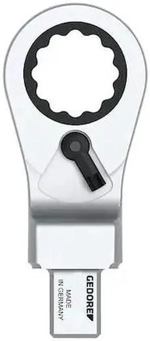 GEDORE SUKSE9 10 Reversible Ratchet Wrench Head,25/64" Sz
