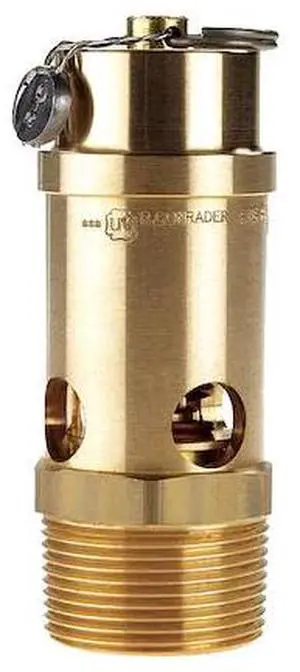 CONRADER SRV765-114-CE-150 Safety Valve,Brass Ball