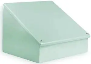 WIEGMANN WC16C24 Captive Screws Electrical Enclosures, 16 in H, 11 in D, 24 in