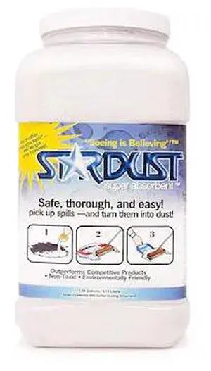 STARDUST SPILL PRODUCTS D503 Amorphous Alumina Silicate, 1 gal Volume Absorbed
