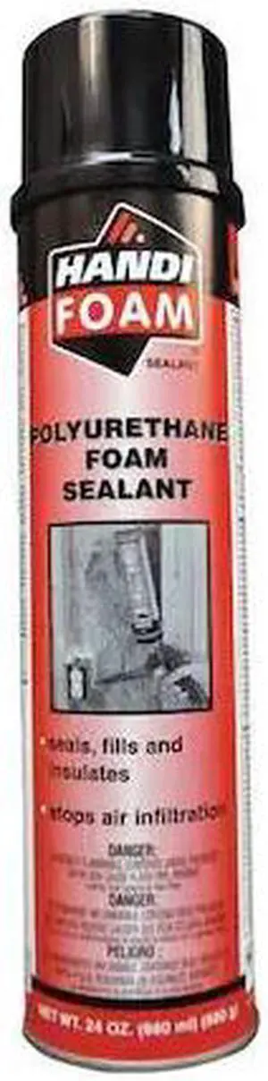 HANDI-FOAM P30115 Spray Foam Sealant, Gun Application Method 24 oz, Aerosol