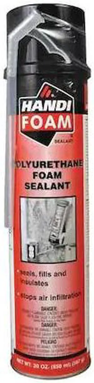 HANDI-FOAM P30101 Spray Foam Sealant, Straw Application Method 20 oz, Aerosol