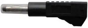 ZORO SELECT 5TWY6 Banana Plug,1500VAC,Black