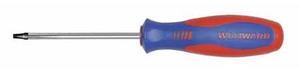 WESTWARD 401M35 Screwdriver Square #2 4 in Round