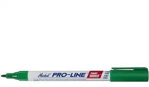 MARKAL 96876 Permanent Liquid Paint Marker, Medium Tip, Green Color Family,