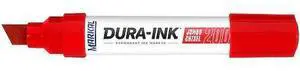 DURA-INK 96916 Industrial Marker, Extra Large Tip, Red Color Family, Ink