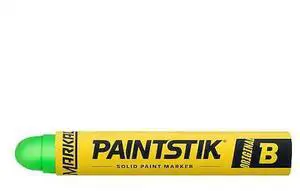 MARKAL 82836 Solid Paint Crayon, Large Tip, Fluorescent Green Color Family