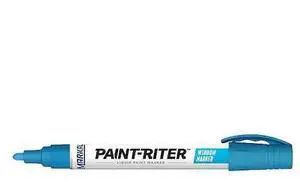 MARKAL 97454G Paint Marker, Medium Tip, Blue Color Family, Paint