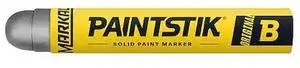 MARKAL 80233 Paint Crayon, Large Tip, Silver Color Family, 12 PK