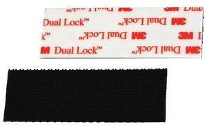 SCOTCH RF6731-VPESF Hook-and-Loop Fast, Black, Strip, PK14