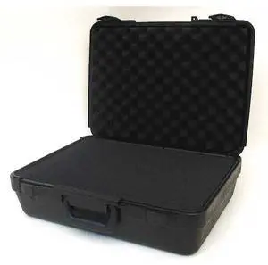 PLATT 707 Black Protective Case, 19"L x 14"W x 7-1/2"D